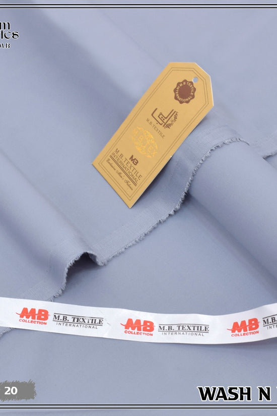 Unstitched Premium Fabric for the Modern Man -powder blue