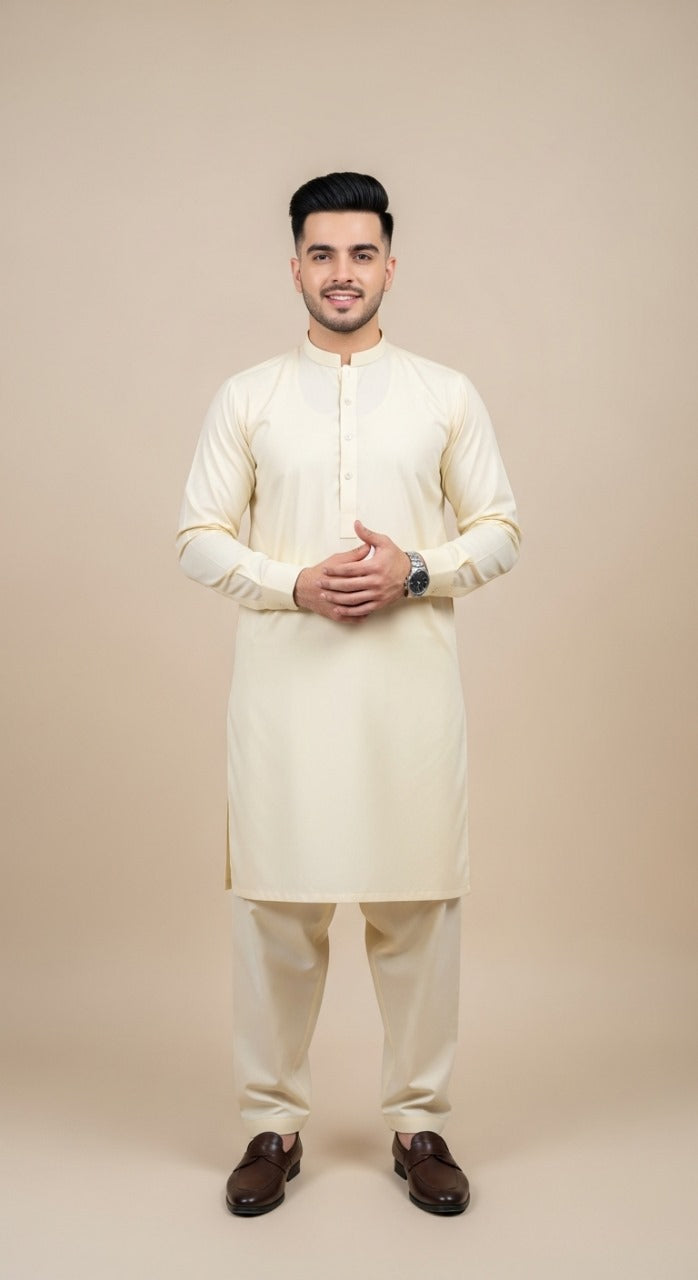 PREMIUM BOSKI  FABRIC By M.B - Cream