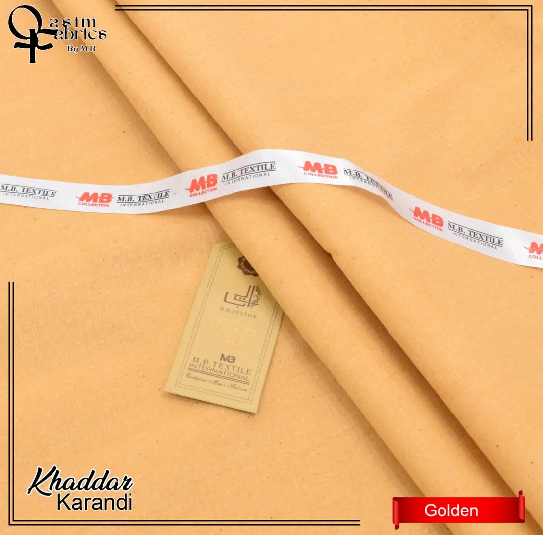 Premium look Khaddar karandi Winter collections - Golden
