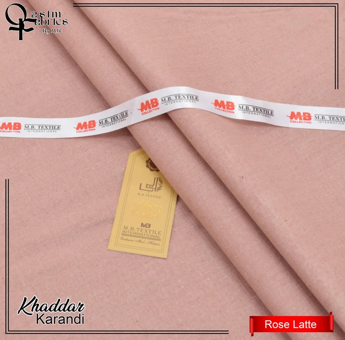 Premium look Khaddar karandi Winter collections - Rose Latte