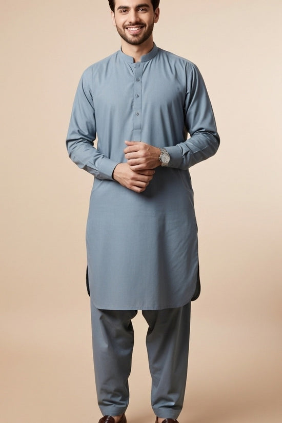 Unstitched Premium Fabric for the Modern Man - Slate Gray