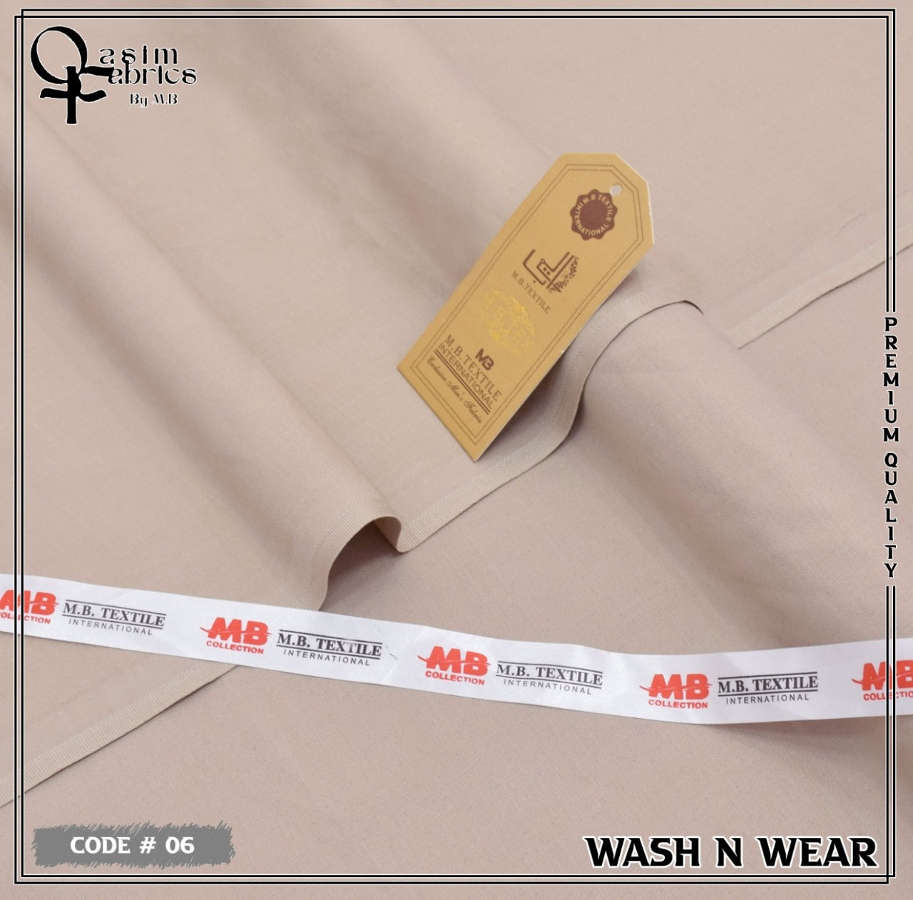 Unstitched Premium Fabric for the Modern Man - Warm Taupe