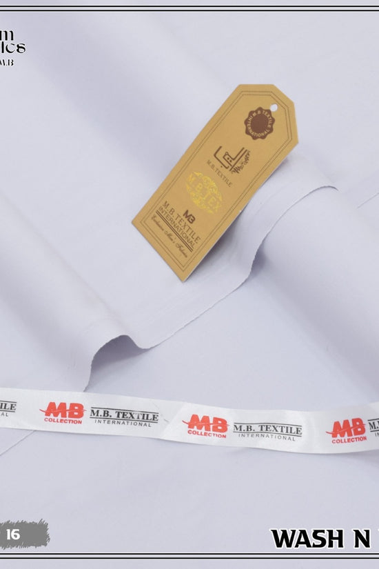 Unstitched Premium Fabric for the Modern Man - Ghost White