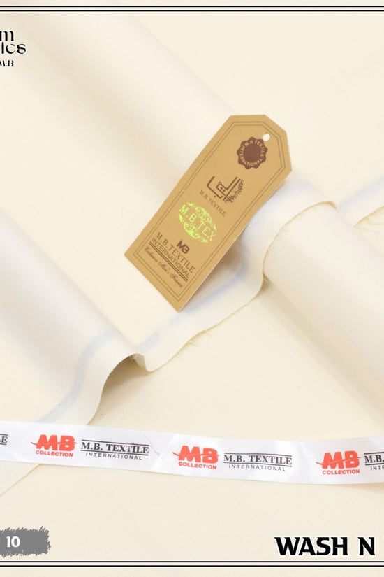 Unstitched Premium Fabric for the Modern Man - OFF White