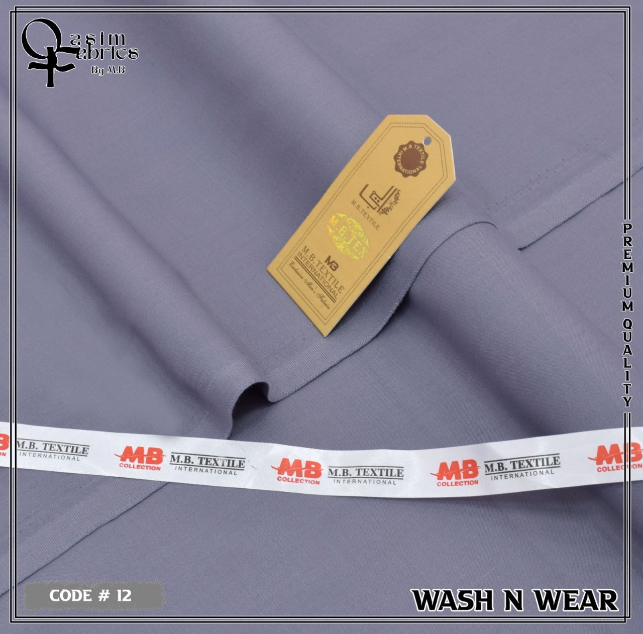Unstitched Premium Fabric for the Modern Man - Sand grey
