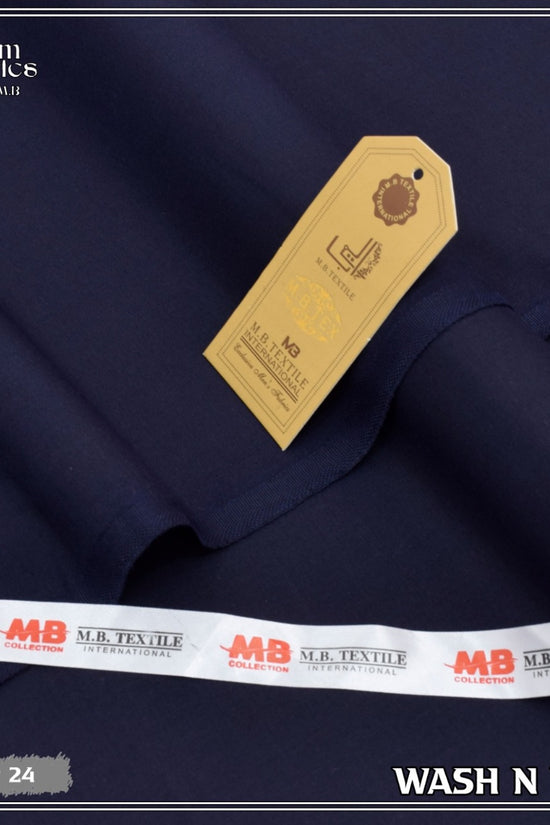 Unstitched Premium Fabric for the Modern Man - Navy Blue