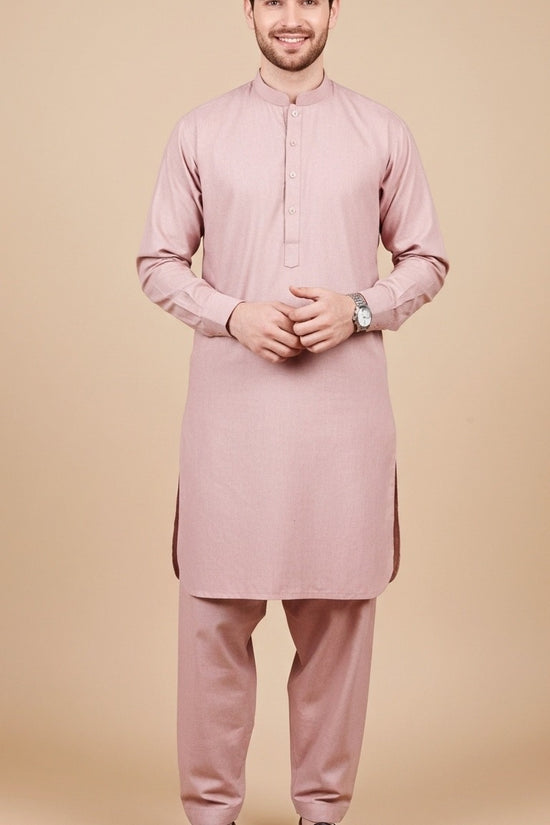 Premium look Khaddar karandi Winter collections - Turkish pink