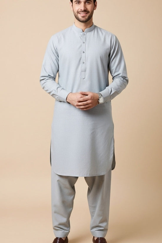 Premium look Khaddar karandi Winter collections - Stone